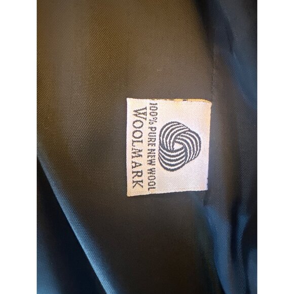 Pendleton Womens Classic Blazer Size 14 Virgin Wool Black Classic Career - Picture 4 of 5